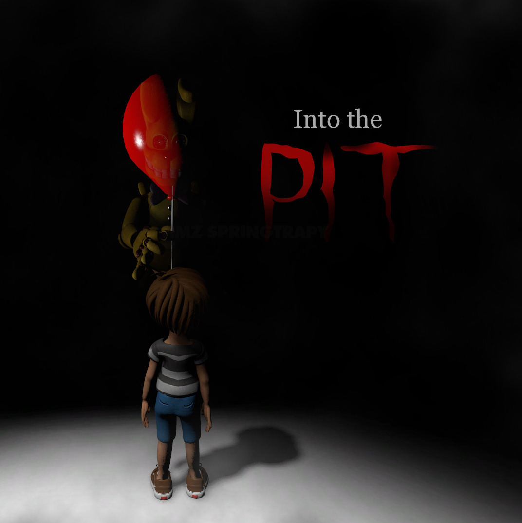 Into the Pit, starring Springtrap #fnafmovie #horror #fnaf #garvey