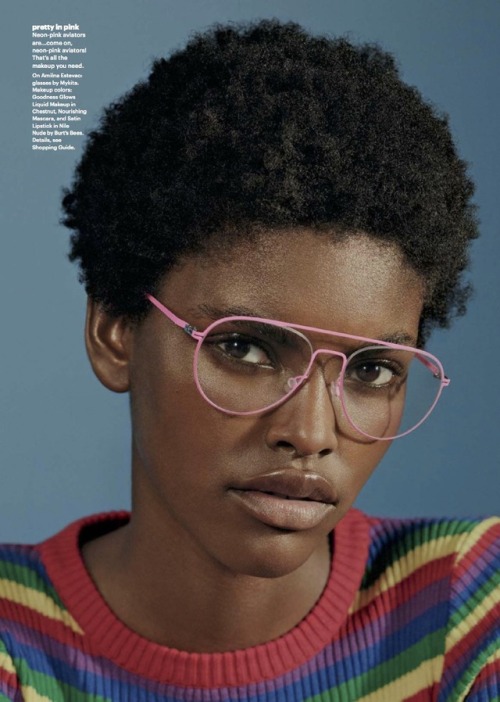 perfectandpoisonous:Looking Glasses: Sharif Hamza for Allure January 2018