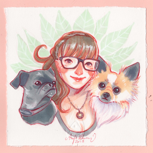  Many thanks for all the lovely portrait commissions that have reached me recently! I absolutely lov