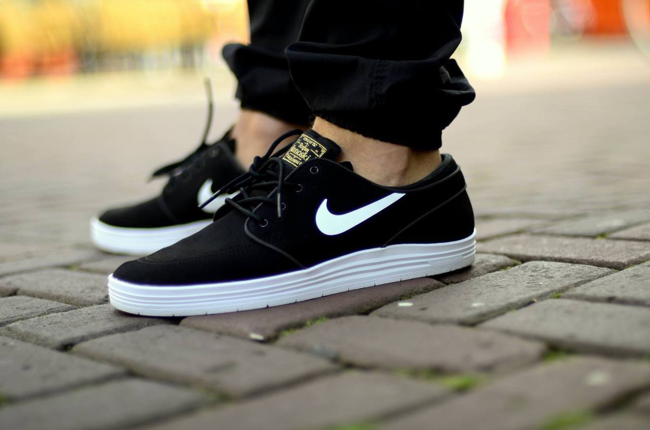 Nike SB Lunar - Black/White/Gold (by... – Sweetsoles – and trainers.