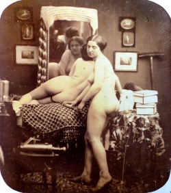 chubachus:  Daguerreotype portrait of two