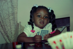 vibesofgolden: vichaperdida:   menifee901:  menifee901:  After seeing her cry the night before cause she couldn’t go to the casino with me, I brought the casino to her and took pics for memories.    Here she is years later….   SHES ADORABLE AWWWW