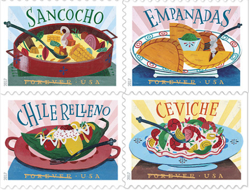 New Delicioso stamps(via)