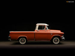 carsinstudio: GMC S-100 Suburban Pickup (1955)