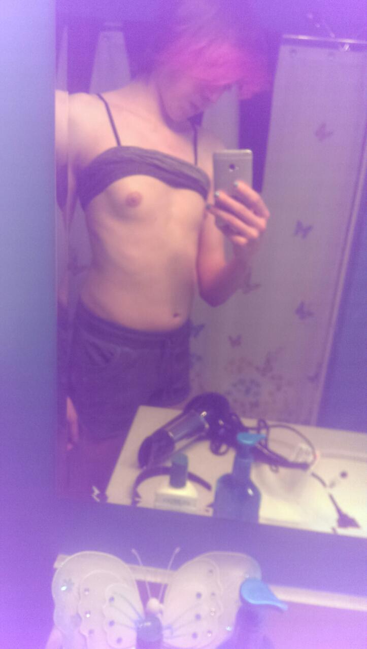 partialasian:  Boobers check in, 5 months in! Still at lowish dosages…   My front