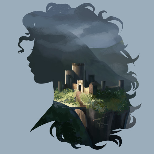 art-of-urbanstar: Merida and DunBroch*all my princesses are available in my shop, link in bio*