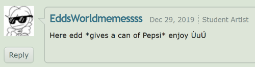 fewy:“Stop with this pepsi shit” -Edd