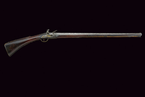 Flintlock fowler originating from Brescia, Italy, early 18th century.