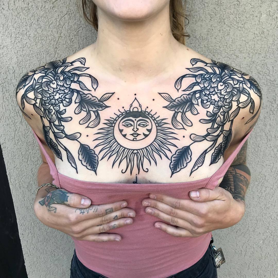Sun tattoo on back neck | Sun tattoo designs, Sun tattoo, Indian tattoo  design
