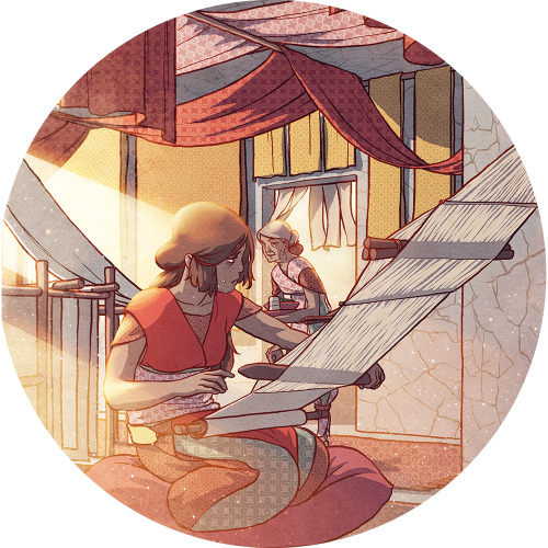 Some newish images from my webcomic, The Firelight Isle (including some not yet seen in the comic&am