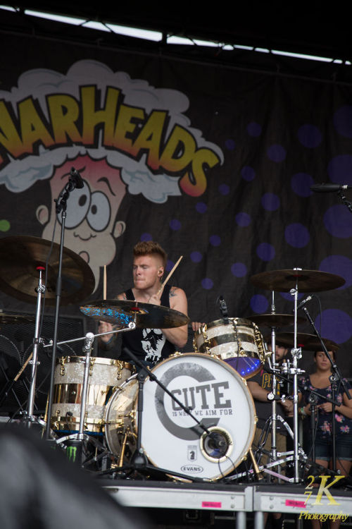 Cute Is What We Aim For - Playing the Vans Warped Tour at Darien Lake (Buffalo, NY) on 7.8.14 Copyri