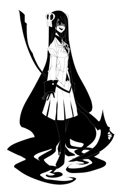 gengacanvas:  Settled for the design and name for Koku’s netherworldly friend. Her name’s Lilith.And her parents, Dez and Morgana!