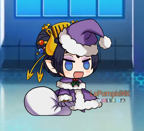 A Lilithmon with padoru style for this holidays! 