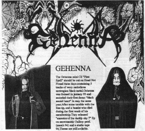 Gehenna (excerpt taken from Agaliarept #1 1994 magazine)