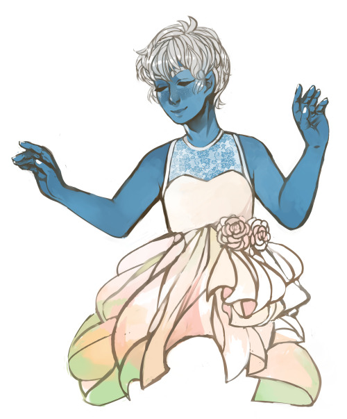 qpeura: Anonymous requested:Maybe gil in a dress?  He’s beauty he’s grace.