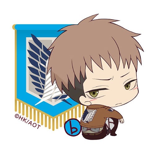 New Bocce-kun charms of our favorite SnK characters!All will be released June 2015!