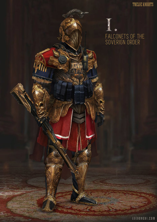 Falconets of the Soverign Order  Yong Yi Lee www.artstation.com/artwork/3E6YJ