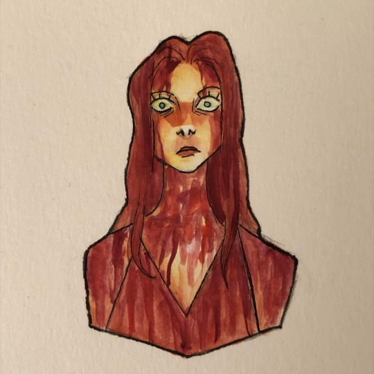 michaelmyersmalewife:still got a ways to go but here’s more of those horror character watercolor doodles