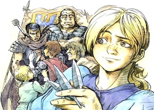 ryuseigum:  Illustrations for the Berserk anime (1997-98)