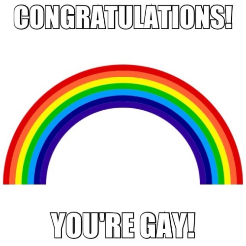 ahoychrispineda:  ahoychrispineda:  This is a secret magical gay rainbow that is only visible to gays.  I CAN’T BELIEVE THE NOTES! I sincerely hope that since I first posted this I made so many nasty homophobes uncomfortable (with my cuteness), and