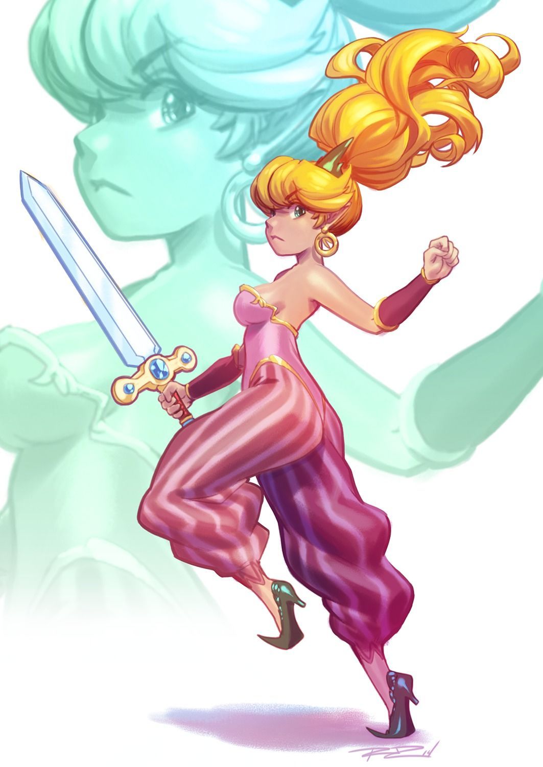 fantasyanime:  Secret of Mana fan art 😄Art 1 source  Art 2 source  Art 3 source