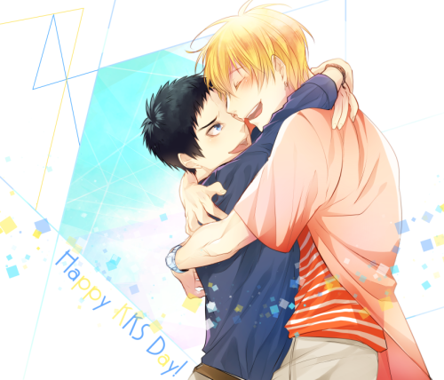 snakeyhoho:July 4th is……… KiKasa Day!! (;ω;