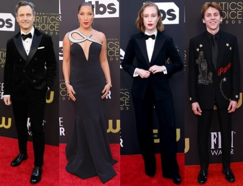 Critics Choice Awards 2022 - fave looks~Mychal Bella Bowman, Jamie Dornan, Wrenn Schmidt, Stephanie 