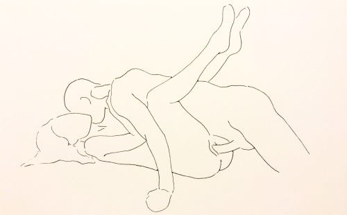 ismaelguerrier:Line drawing (Pen on paper)Instagram: ismael.guerrier.art