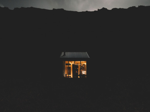 Sweeney’s Bothy, tucked away beneath the cliffs above Cleadale on the Isle of Eigg