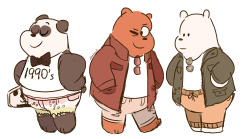 chloepaark:  Fashion bears ! thanks @vixu