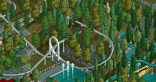 chewbacca:RollerCoaster Tycoon 2 — (2002)