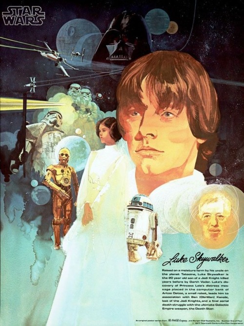 Vintage Star Wars (1977) posters.Star Wars and The Empire Strikes Back were before my time—I got in 