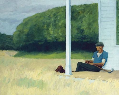 nataliakoptseva:  artishardgr :     Edward Hopper -    Clamdigger 1935 