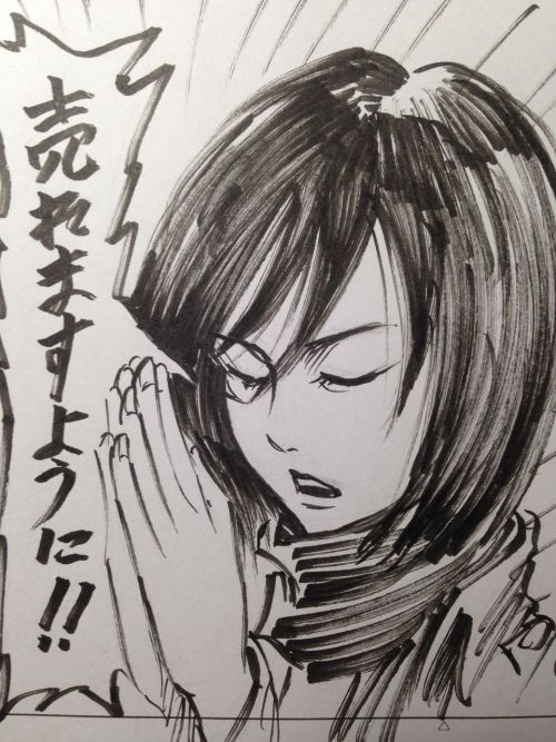 A selection of Isayama Hajime’s Ackerman sketches!   (ღ˘⌣˘ღ)  Check out Asano Kyoji’s Ackerman sketches here!