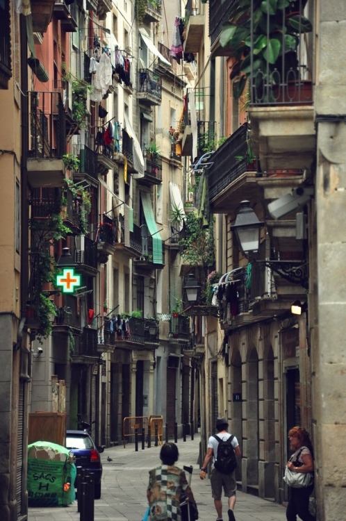 Gothic Quarter, Barcelona, Spain  