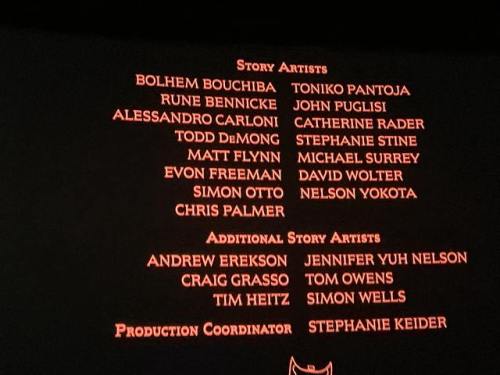 What an honor it was to be a part of the Dragons 3: The Hidden Worldstory team. Thank you Tron, Dean