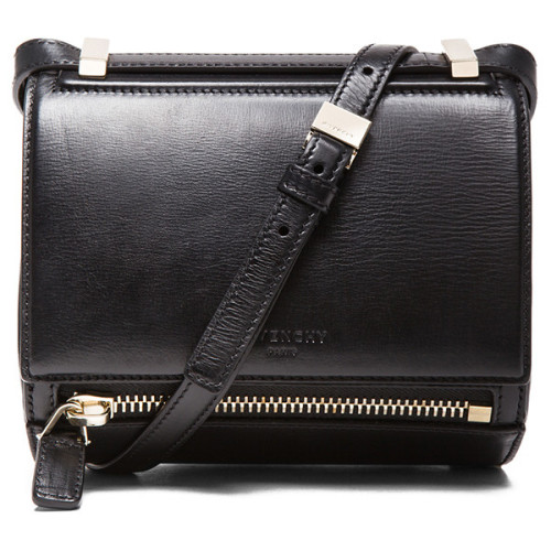 GIVENCHY Mini Pandora Box in Black ❤ liked on Polyvore (see more givenchy handbags)