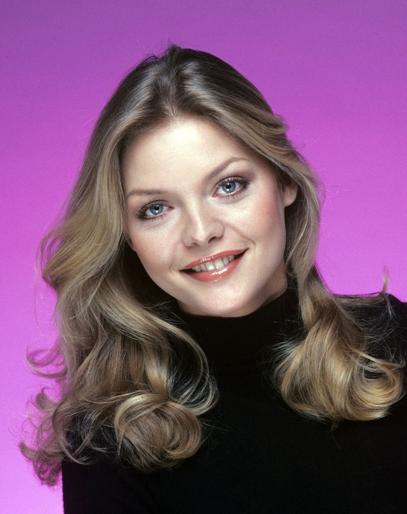 Michelle Pfeiffer photographed by Jim Britt, 1979.