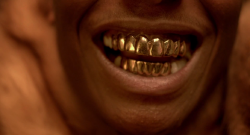 Extraordinary swag and a mouth full of gold