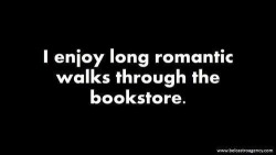 thebookbabeblog84:  These are truly the best types of walks! Who needs the moon and a beach; when you can be surrounded up lovely books of all kinds! 
