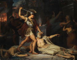 The Death of Priam by Jules Joseph Lefebvre.