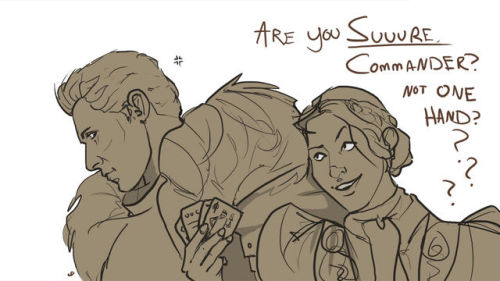 everkings:I can see her hounding him around Skyhold, I really can. 