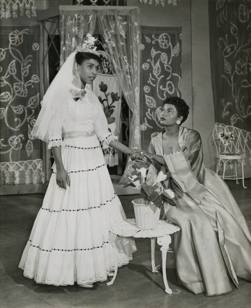 vintagewoc:Diahann Carroll and Pearl Bailey in House of Flowers (1954)