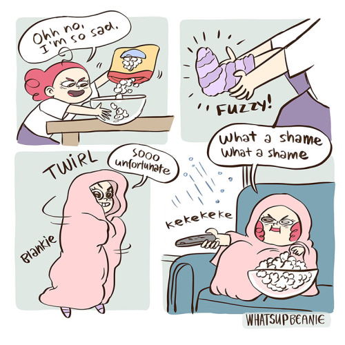 whatsupbeanie:The blanket burrito cocoon is a staple in our house haha. Inspired by the actual event