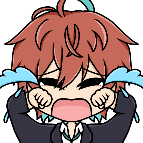 yume13art: A crying Doppo emote I made! From my art blog!