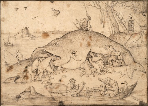 magictransistor: Pieter Brueghel the Elder, Die großen Fische fressen die kleinen (Big Fish Ea