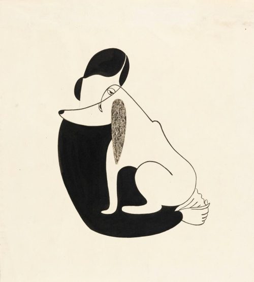 urlof:Christina Malman“Woman and a Dog”, 1935