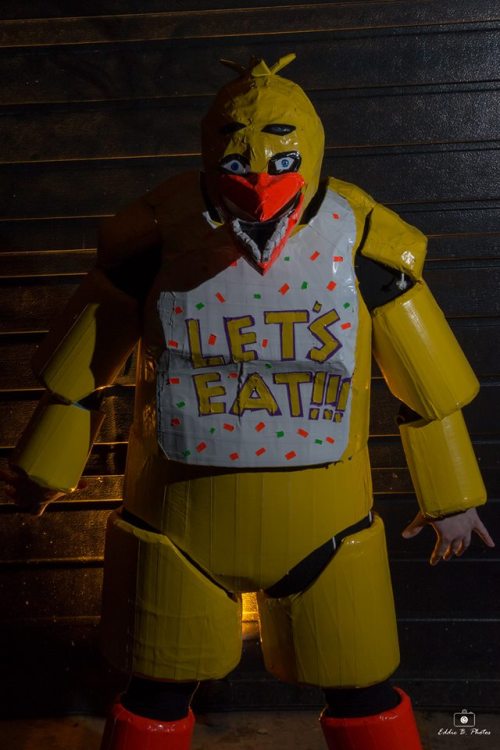 Five Nights at Freddys Teaser shoot ACENI made Freddy, Chica (still missing hands) and FoxyBonnie wa