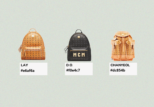 EXO's MCM Bag Choices (insp.)