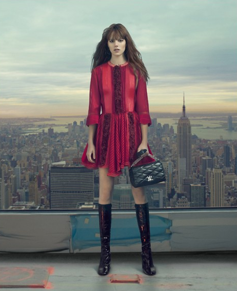 Freja Beha loving — Louis Vuitton SERIES 2 Fashion Campaign by